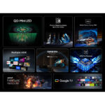 TCL 98Q6C-UK 98 Inch Q6C 4K Ultra HD HDR QD-Mini LED Smart Google TV 2025 - Image 4