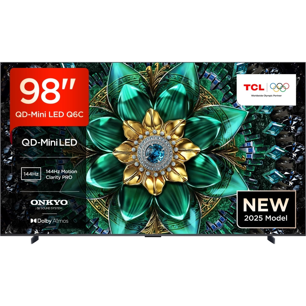 tcl-98q6c-uk-98-inch-q6c-4k-ultra-hd-hdr-qd-mini-led-smart-google-tv-2025-98-inch-1167031354 TCL 98Q6C-UK 98 Inch Q6C 4K Ultra HD HDR QD-Mini LED Smart Google TV 2025 - Image 1