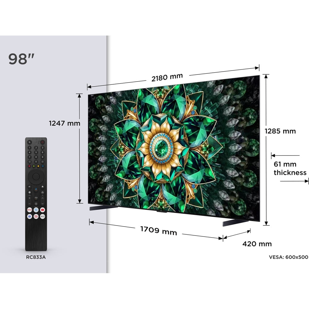 tcl-98q7c-uk-98-inch-q7c-4k-ultra-hd-hdr-qd-mini-led-smart-google-tv-2025-98-inch-1161260346 TCL 98Q7C-UK 98 Inch Q7C 4K Ultra HD HDR QD-Mini LED Smart Google TV 2025 - Image 2