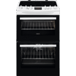 Zanussi ZCV46250WA 55cm Electric Cooker with Ceramic Hob White