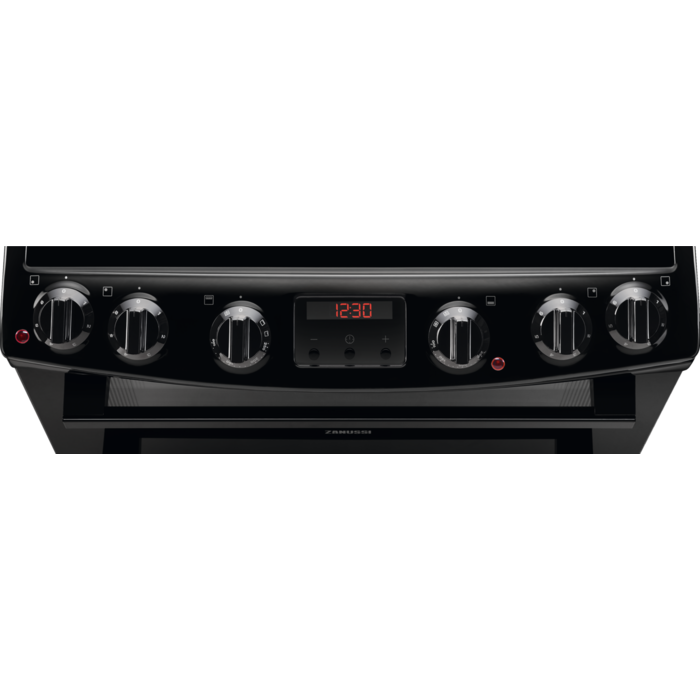 zanussi-zcv66250ba-ceramic-electric-cooker-with-double-oven-black-black-1082446118 Zanussi ZCV66250BA Ceramic Electric Cooker with Double Oven Black - Image 3