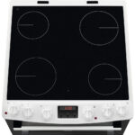 Zanussi ZCV66250WA Ceramic Electric Cooker with Double Oven White - Image 3