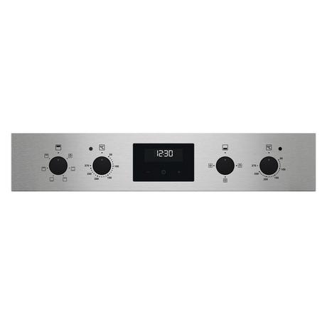 zanussi-zkcxl3x1-56cm-built-in-electric-double-oven-stainless-steel-1082446322 Zanussi ZKCXL3X1 56cm Built In Electric Double Oven Stainless Steel - Image 3